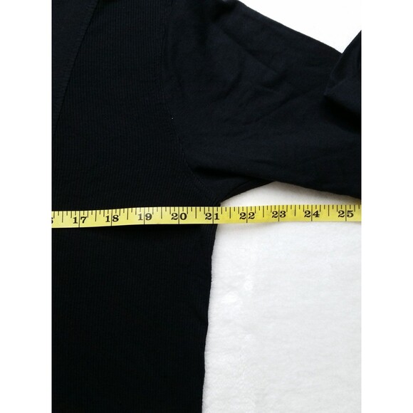 Athleta Sweatshirt Black Coaster Luxe Cowl Neck Pullover Lounge Medium M - Picture 6 of 8